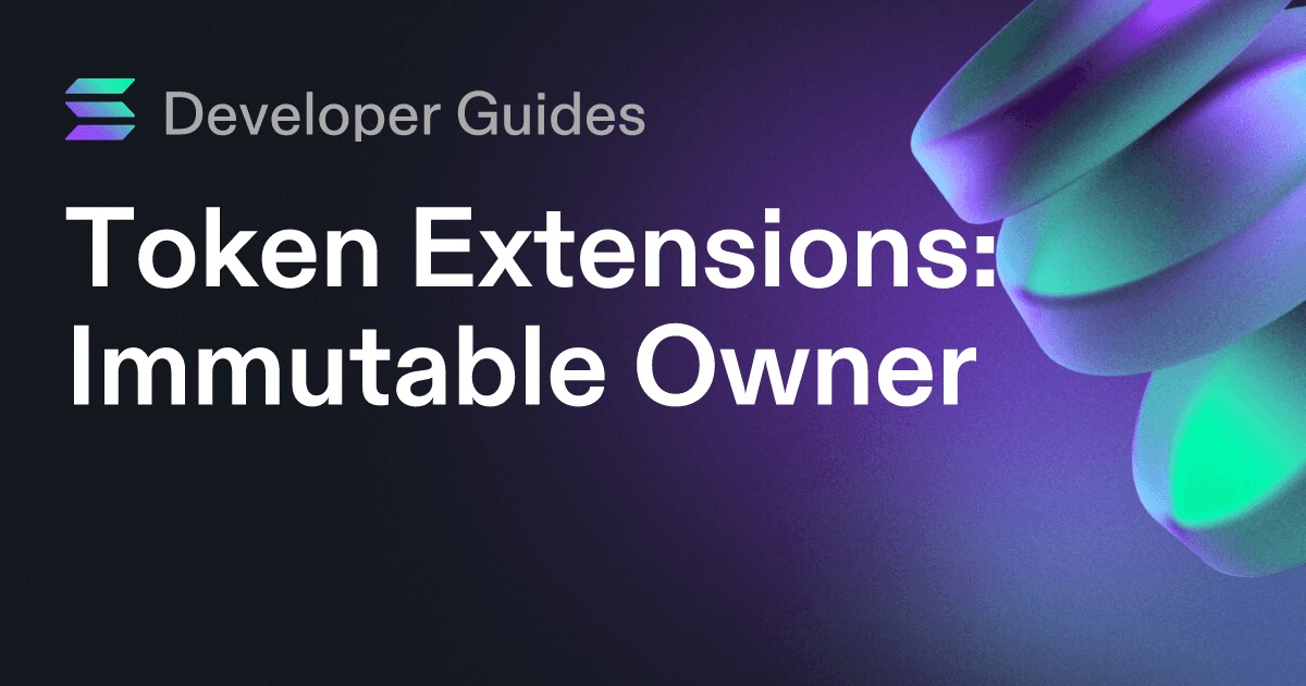 How to use the Immutable Owner extension